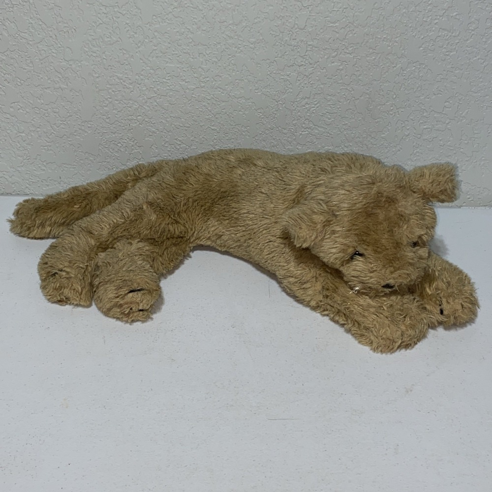 Vintage R. Dakin 1980 Plush Lion Lioness Cheetah Cub Lying Cat Animal Whiskers